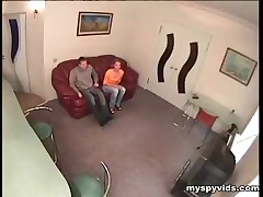 Lustful guy drills the blonde's can